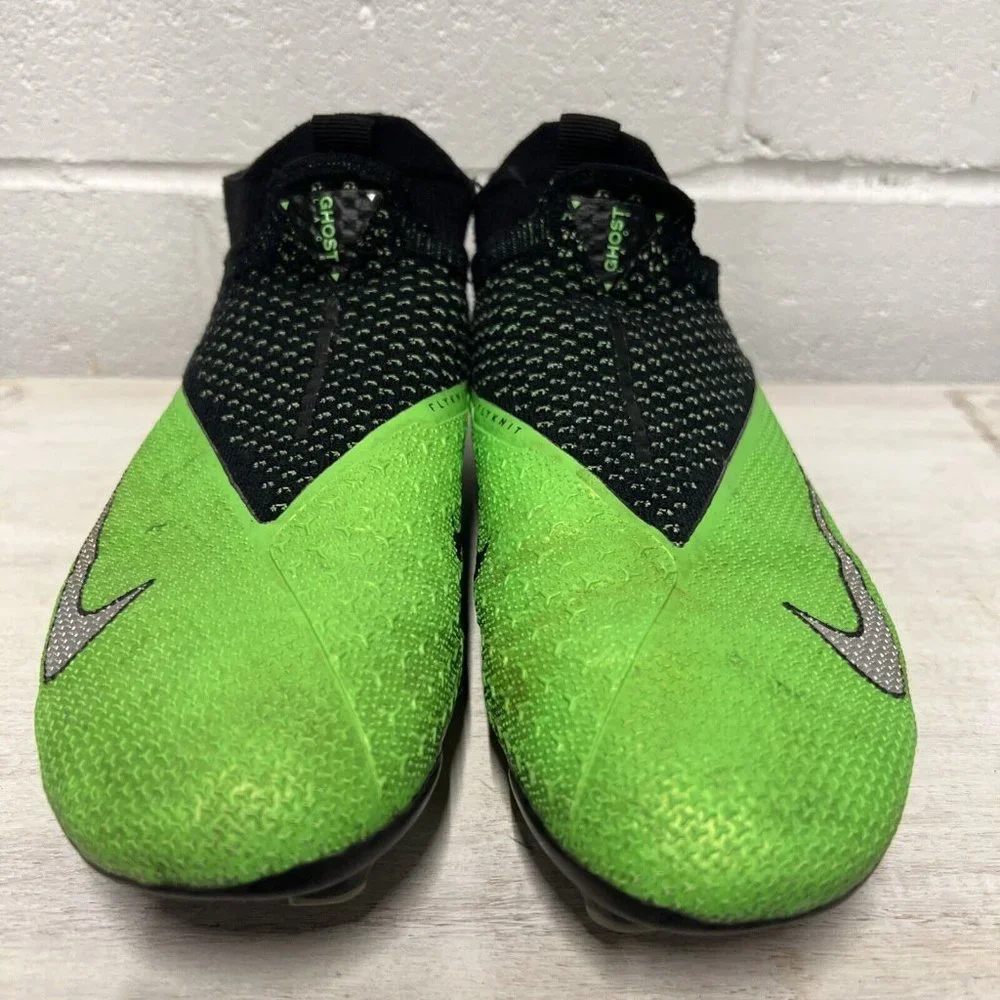 Nike CD4062-306 Jr Phantom VSN 2 Elite DF FG/MG Green/Black 5y Womens 6.5